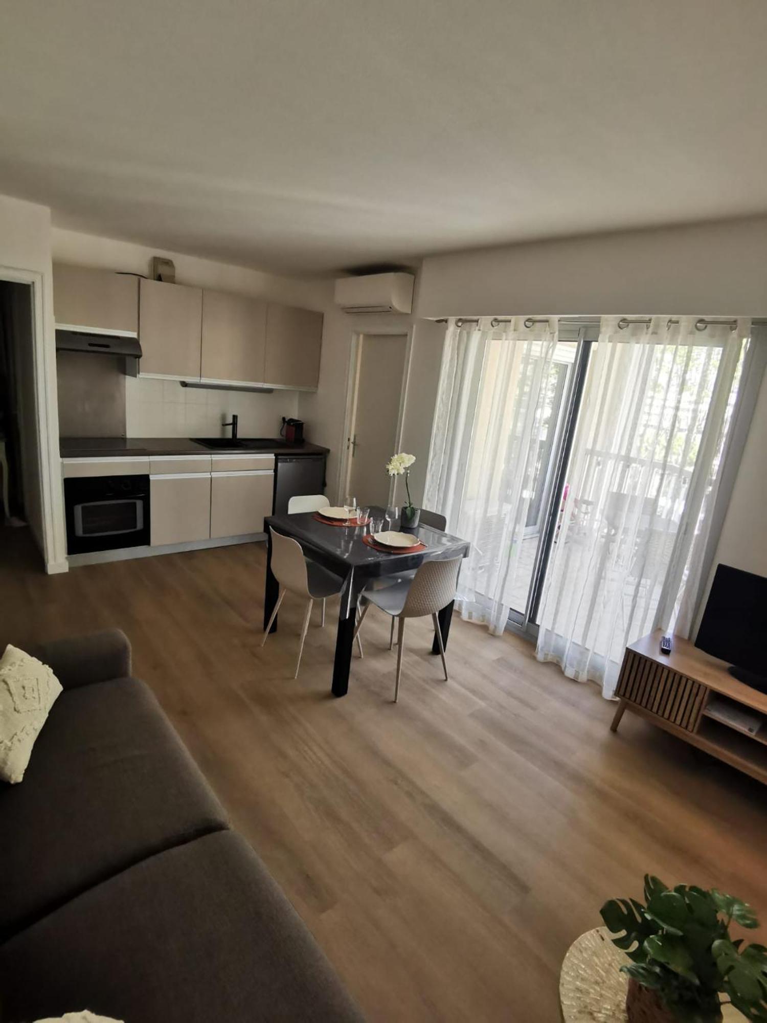 Lido, Private Apartment Seaside, Parking, Swimming Pool Cagnes-sur-Mer Bagian luar foto